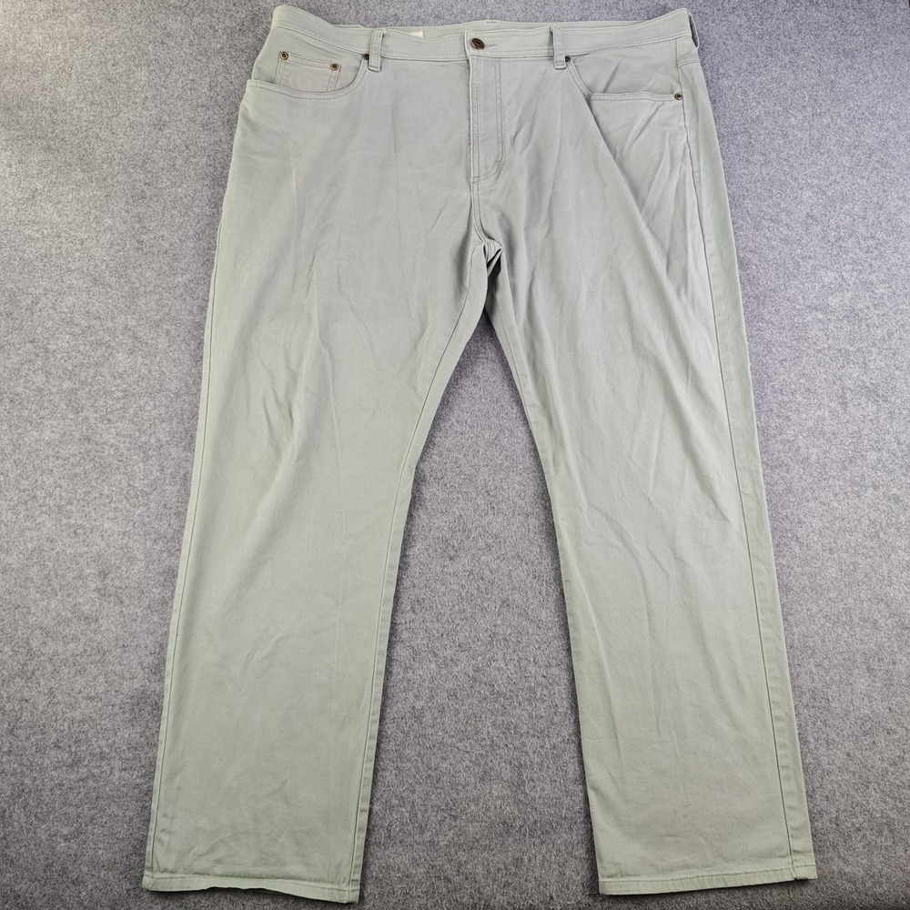Onward Reserve Pants Mens 42x30 Sage Green Stretch Cotton Twill 5 Pocket